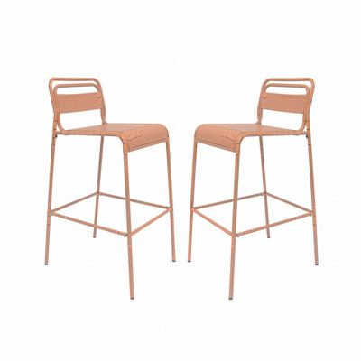 Set Of 2 Outdoor Patio Barstool