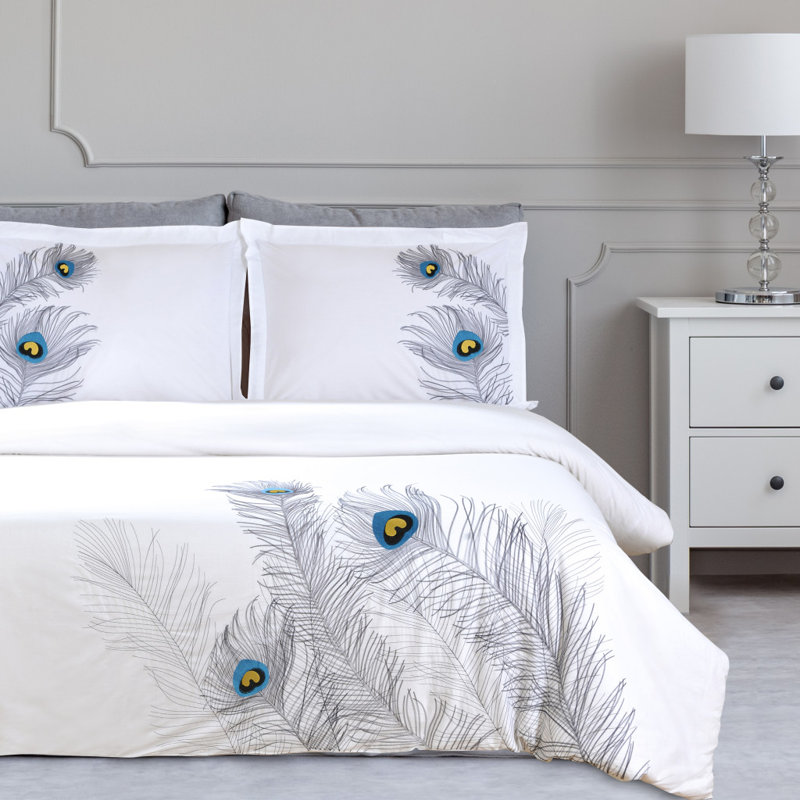 Cotton Abstract Duvet Cover