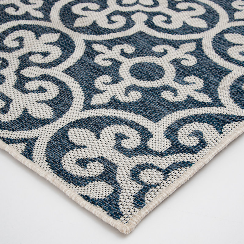Tapis bleu Lark Manor ™ Giesa, Rectangle 7 pi 10 po x 9 pi 10 po