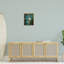 "Nautical Bird Lake Reflection", art mural encadré par Julia Purinton-997087685-997087690