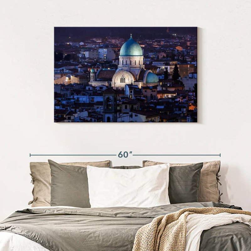 Kavia Great Synagogue Florence, 30" H x 45" W