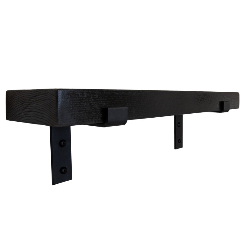 Rayne Red Oak Bracket Shelf, 2" H x 15" W x 6" D