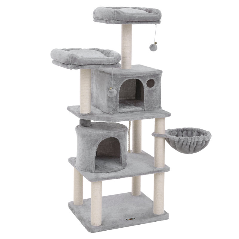 152cm H Cat Tree, Light Grey