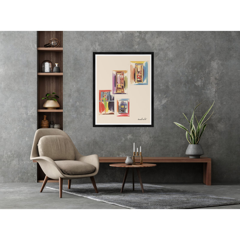 Telephone Booth Conversations Print