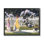 Filles, jardinage, quartier, trottoir, clôture, par Heide Presse, impression