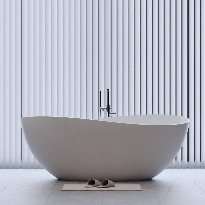 Freestanding Solid Surface Bathtub