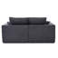 Canapé Cloud 2 places pour les appartements, revêtement en velours côtelé doux, housses amovibles, mousse haute, accoudoir incurvé, canapé moderne sans assemblage, coussin confortable et flexible, amovible-690732137-690732141-690732143