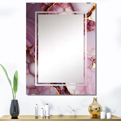 Miroir mural décoratif en marbre Colen MIR137659