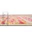 Tapis abstrait multicolore Ector-33093075