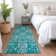 Maliana Washable Floral Indoor / Outdoor Rug