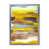 Impression argent sur toile encadrée