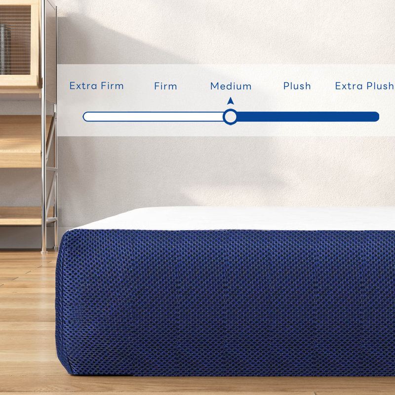 Vinny Medium Gel Memory Foam Mattress, 3", Twin