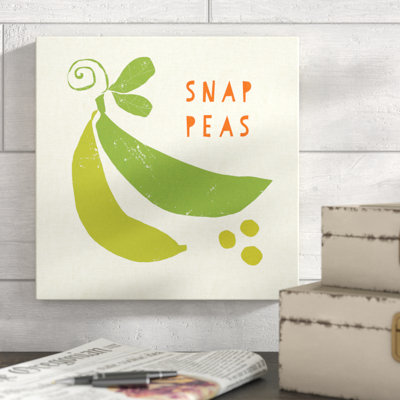 Summer Vegetable III 1 Piece Wrapped Canvas Wall Art