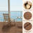 12" x 12" Fir Wood Interlocking Floor Tiles Pack of 27-86591991