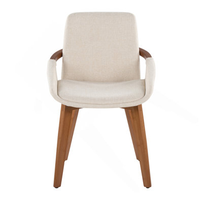 Chair In Bamboo And Noise Fabric