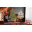 Arbre de Noël 5 pieds pleine forme avec 350 lumières UL, branches mixtes en PE / PVC, 1129 pointes, base large pour les espaces spacieux, structure à charnières, support en métal stable-143790368-143790370