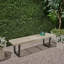 Banc d'extérieur en métal / bois massif-1373727411-1373727421