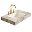 Armoire de salle de bain flottante Mid-Century