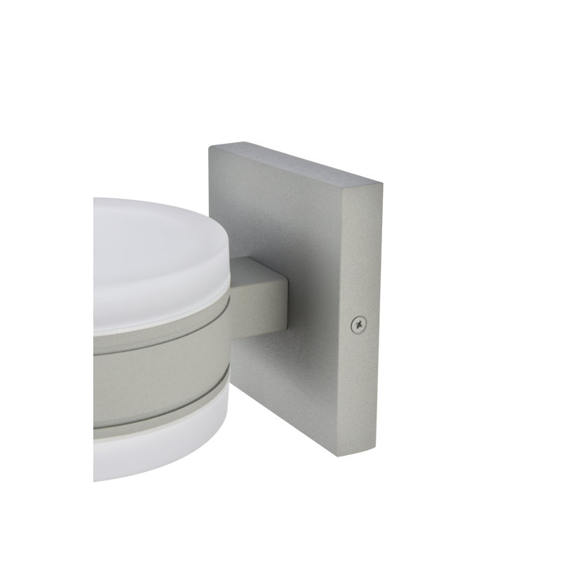 Dale LED Wall Light, Silver