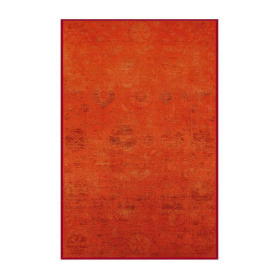Tapis de style oriental rouge