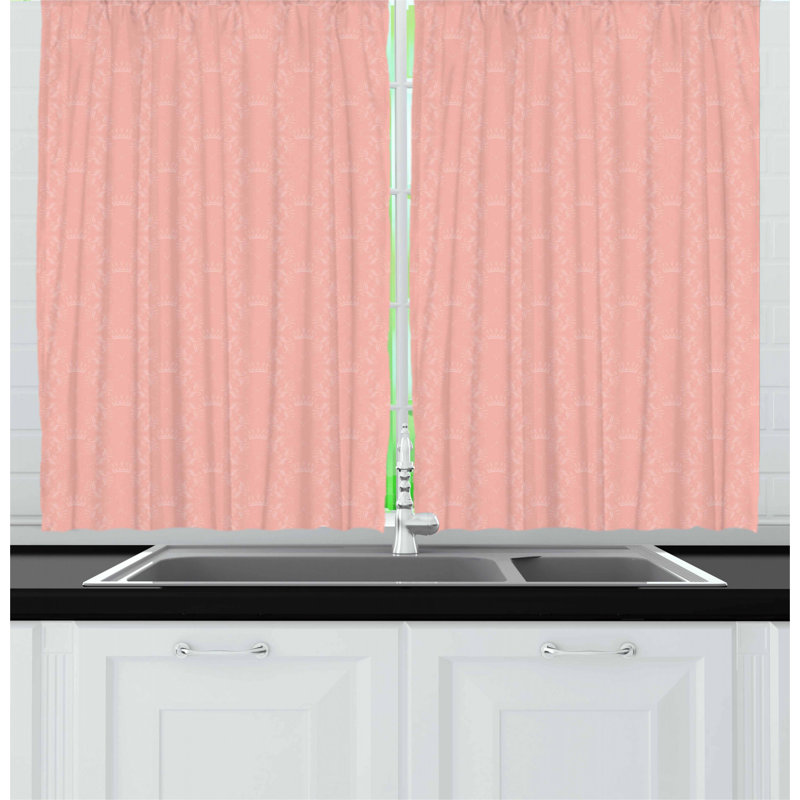 Pointed Kitchen Curtain