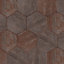 Brickyard Hex 8-1 / 2 po X 9-7 / 8 po Carreau de porcelaine rustique pour mur et plancher-87954328