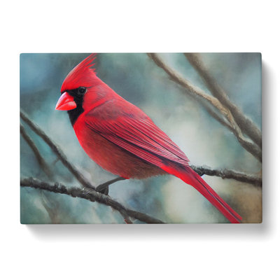 Cardinal Bird Vol.5 - Wrapped Canvas Painting