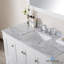 Ensemble de meuble-lavabo de salle de bain simple avec miroir 48 po Lunenburg-27091299