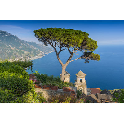 Gulf Of Salerno - Wrapped Canvas Print