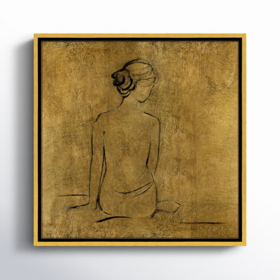 Maia "Golden Bather I" Print by Sally Swatland