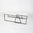 Linn Coffee Table Modern Rectangular Nesting Coffee Table Set with Metal Frame-1660404733