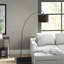 Lampe sur pied arquée 71 po Howse