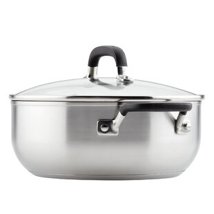Belgique Polished Stainless Steel 3-Qt. Covered Soup Pot, Created