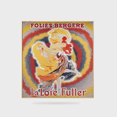 Loie Fuller, Follies-Bergiere - Print on Metal