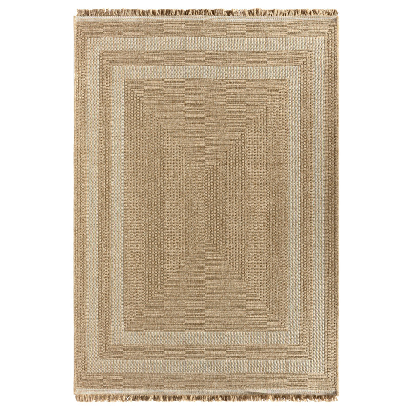 Koston Hand Loomed Striped Indoor Rug, Runner 3'4" x 8'3"