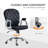 Kimar Chair with Padded Armrests-72835536-72835549