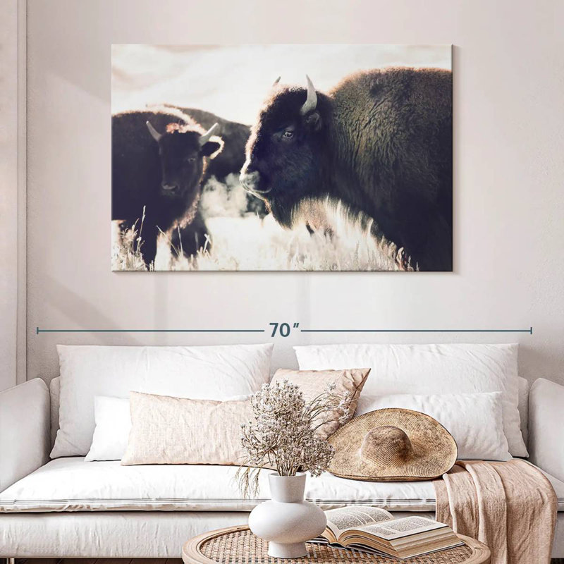 Brampt Buffalo Pasture, H 32 po x l 48 po