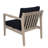 Amina Outdoor Solid Wood Acacia Chair with Cushions-1042976995