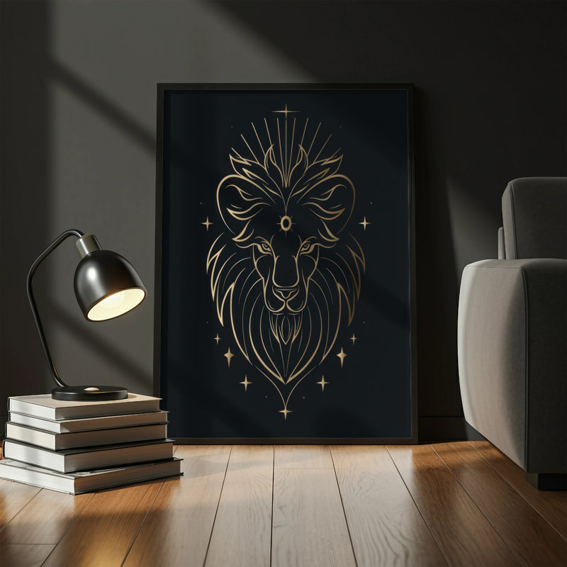 Mehar 1 Piece Floater Frame Wall Art, 9x11