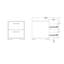 Table de chevet 2 tiroirs Chesnel-128758002