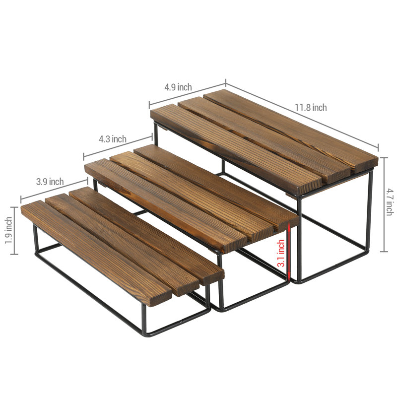3-Piece Tiered Stand Set