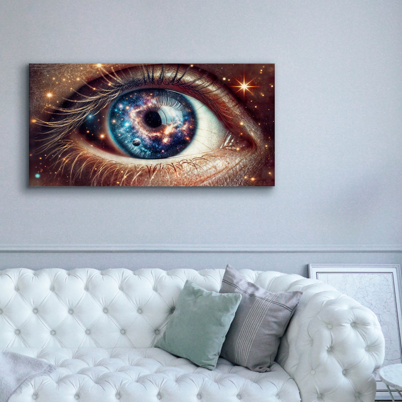 Art mural sur toile Nantwich, H 30 po x l 60 po
