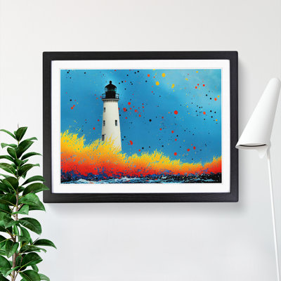 Lighthouse Splash Vol.3 1 Piece Single Picture Frame Painting