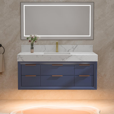 Meuble-lavabo mural 48 po