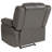 Arland Contemprary Faux Leather Pillow Back Recliner-1815504420