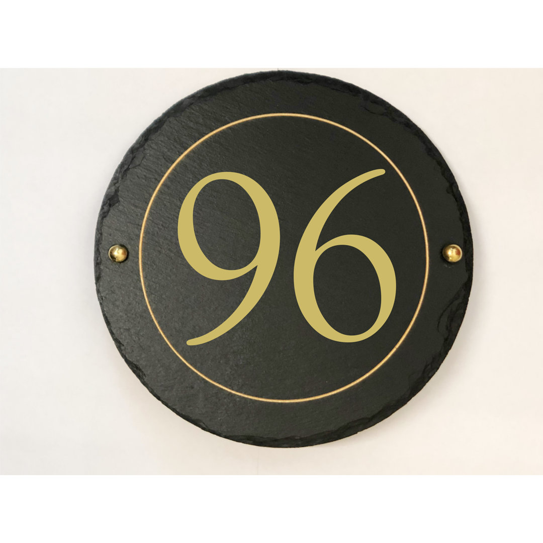 9in. Easingwold Surface/Flush Mount House Number
