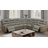 Breathing Leather 3-piece Living Room Recliner Sofa Set-1975751331