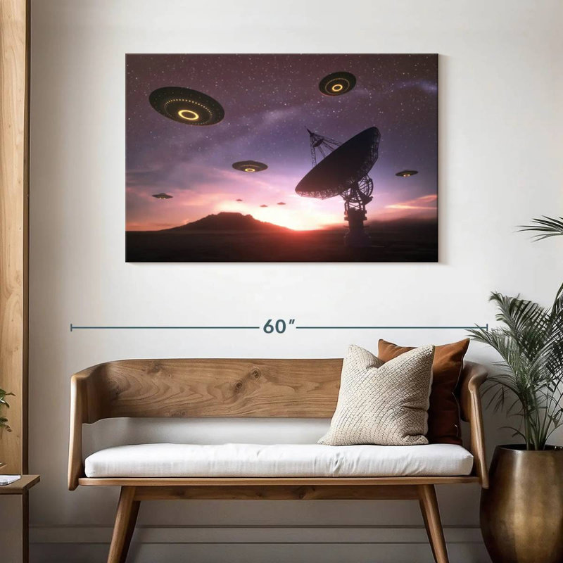 Vaisseaux spatiaux Kelan Alien, H 30 po x l 45 po