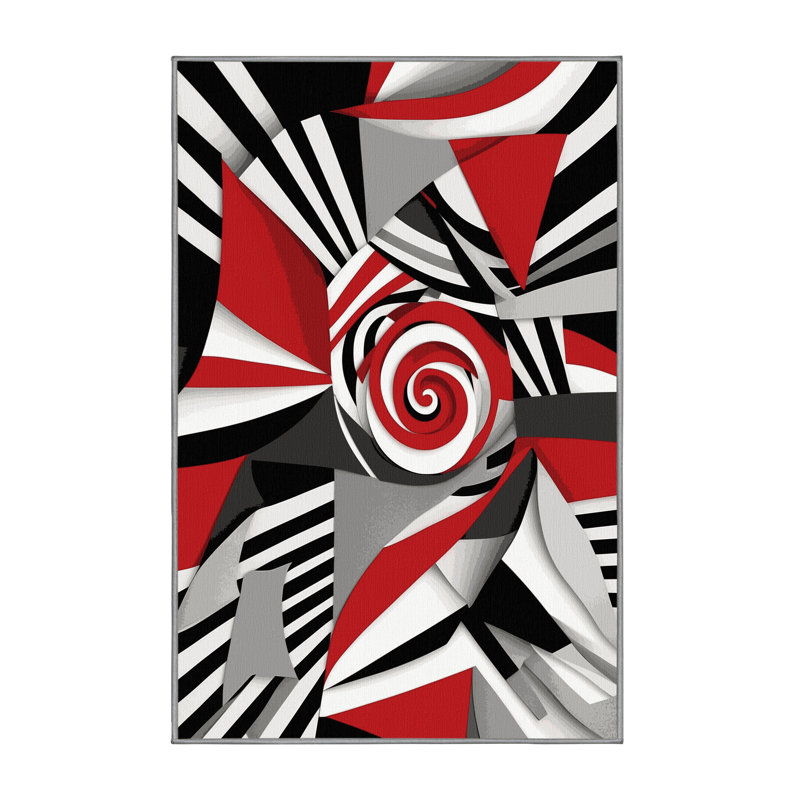 Ember Sphere Rug, Rectangle 5' x 8'