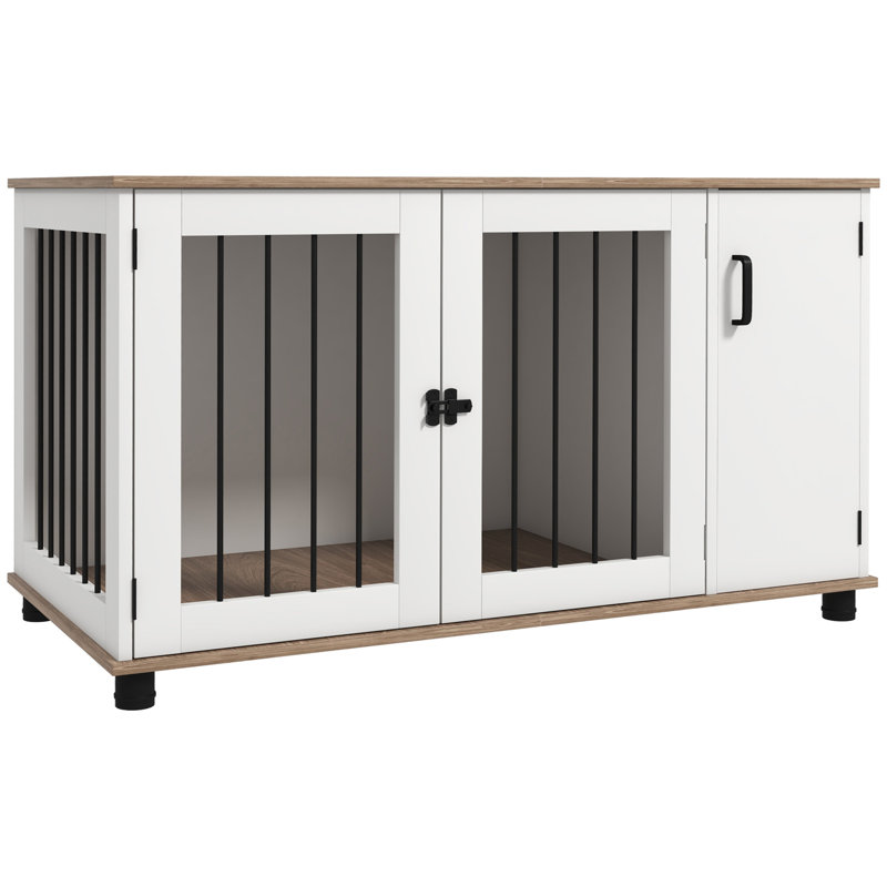 Dog Crate Furniture Side End Table With Storage